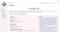 Desktop Screenshot of freeorion.org